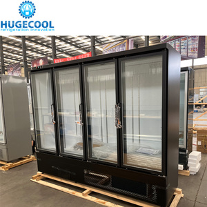 Siêu thị thương mại đứng thẳng bia uống nước giải khát Màn hình dọc mát/Máy làm lạnh/tủ lạnh/tủ đông với máy nén - Product Image 3