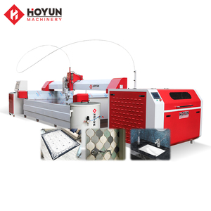 Hongyi เครื่องตัดวอเตอร์เจ็ทบนซิงค์ตัดสะพานเลื่อยตัด6แกนพร้อมกล้องเครื่องยกสุญญากาศ - Product Image 4
