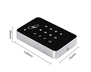 Lector de tarjetas F006 EM 125Khz Sistema de control de acceso independiente Teclado Tarjeta RFID Controlador de acceso de entrada de puerta sin software