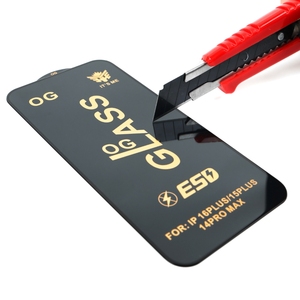 Huituo OG it's Me chống tĩnh Tempered Glass bảo vệ màn hình ESD lớn cong cạnh bảo vệ màn hình cho iPhone cho Samsung - Product Image 2