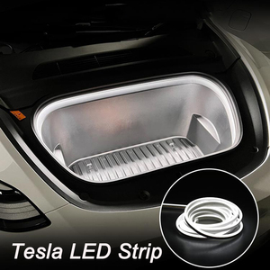 Araba ön Frunk işık RGB Tesla modeli 3 Y X S için LED ışık şerit ortam ışıkları - Product Image 1