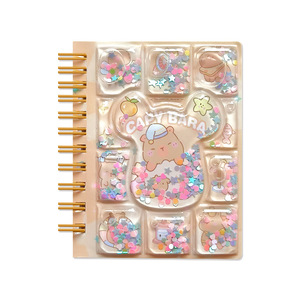减压流沙线圈书减压笔记本ins高价值小学生奖品口袋书 - Product Image 1