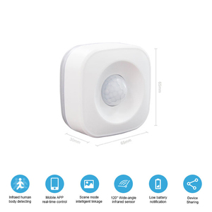 Sensor inteligente Pir Sensor de detección de movimiento humano Tuya Presencia humana Wifi - Product Image 3