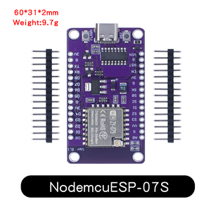 Tipo-c USB Nodemcu Lua ESP8266 scheda di sviluppo seriale Wireless WiFi CH340 ESP-07/07S modulo - Product Image 4