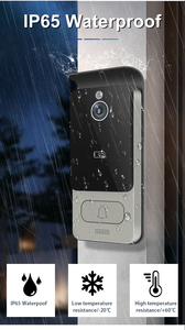 Bcom IP65 impermeable HD Video puerta teléfono WiFi sistemas de vigilancia sistema de timbre 1080P 720p IP Video sistema de intercomunicación - Product Image 6