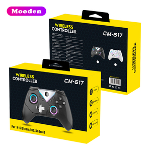 CM-617无线游戏控制器六轴陀螺仪霍尔触发振动电机遥控BT 4.0有机发光二极管摇杆 - Product Image 6