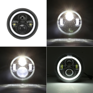 ชุดไฟตัดหมอกกลมไฟหน้า LED ขนาด7นิ้วสำหรับรถจักรยานยนต์ - Product Image 3