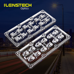 Ilenstech 2x6 многообъективные светодиодные оптические прямоугольные линзы 60x60 градусов уличные световые линзы - Product Image 4