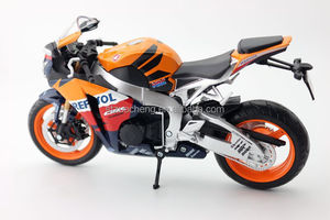 Toptan 1:12 ölçekli CBRS HEPSOL simülasyon sürgülü koleksiyon alaşım diecast vintage motosiklet modeli - Product Image 2
