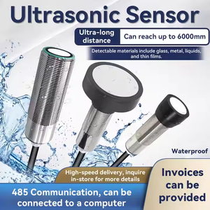 Sensor ultrasónico analógico 4-20mA 0-10V RS485 NPN PNP con rango de detección de 6 metros para nivel de agua y líquido y detección de objetos - Product Image 6