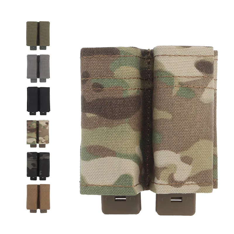 SABADO Hunting Molle Camouflage Magazine Pouch Tactical Mag Bag for 9MM Vest