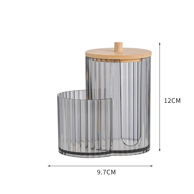 Capuchon cylindrique gris translucide