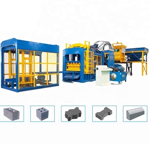Bán nóng hoàn toàn tự động QT8-15 xi măng khối rỗng lát đá lề đường đá làm gạch máy móc - Product Image 3