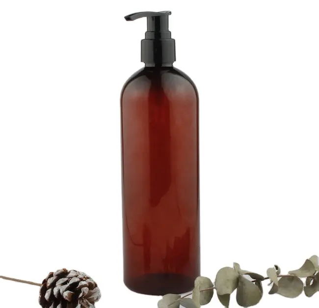 16 Oz 473Ml Haar Olie Shampoo & Conditioner Amber Fles Groothandel Supply