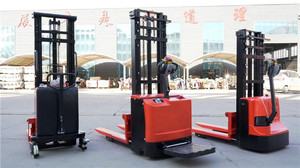 New <strong>2</strong> Ton Electric <strong>Stacker</strong> Electric Pallet Truck Lead Acid Battery <strong>2</strong>-4 m Lifting Height Electric Forklift <strong>Stacker</strong>