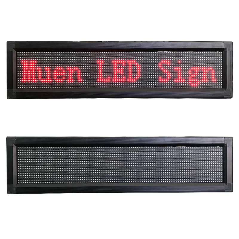 P10 Single Color LED Sign Display 960*160mm(Red, Yellow, Green, Blue, White)