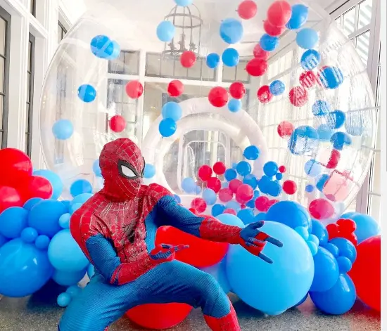 Schlussverkauf Kinderparty Spahaus riesige klare Pumpe Luftkuppel Ballonkuppel aufblasbares Blasehaus zu verkaufen