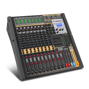 Xtuga TFB12 uscita a quattro gruppi Aux 7 Band EQ 100mm Fader Controller Dj analogico/Mixer Console Audio - Product Image 2