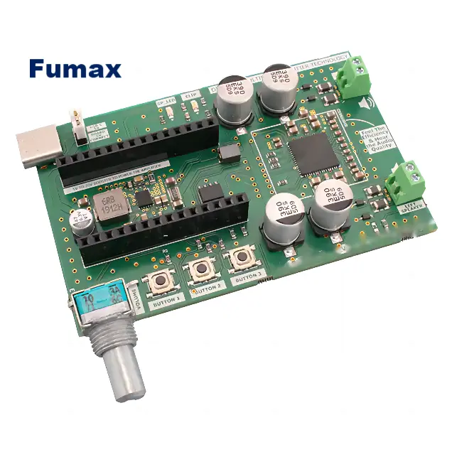 Fumax işleme elektronik kontrol panosu özel PCBA PCB takımı fabrika sağlanan BOM Gerber dosyaları hizmeti