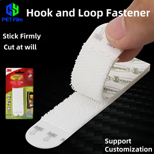 GY Reusable Style Free Cutting <strong>Hook</strong> <strong>Loop</strong> <strong>on</strong> The <strong>Same</strong> <strong>Side</strong> Adhesive <strong>Hook</strong> and <strong>Loop</strong> Strap Velcroes Black Ultra Hold Tape Thin Tape - Product Image 4