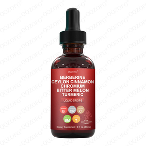 CC OEM bán buôn berberine chất lỏng giọt 60ml Ceylon quế crom mướp đắng cho lượng đường trong máu hỗ trợ insulin Độ nhạy - Product Image 1