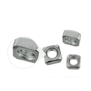 Thép không gỉ 304 vuông <span class=keywords><strong>Nut</strong></span> <span class=keywords><strong>DIN</strong></span> 562 vuông mỏng <span class=keywords><strong>Nut</strong></span> vuông hạt nhiệm vụ nặng nề - Product Image 2