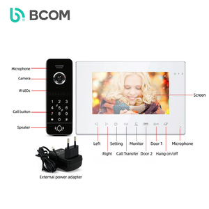 Support Tuya App Wifi Visual Interphone Door Bell 7 Inch Touch Button Smart Video Doorbell <strong>Intercom</strong> <strong>System</strong> Smart <strong>Security</strong> <strong>System</strong> - Product Image 5
