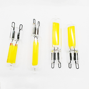 Modern sarkık aydınlatma Led ampulü, şeffaf cam malzeme 2W 3W G9 4000K COB LED halojen ampul 12V - Product Image 3