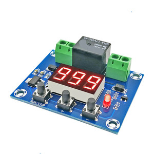 Xh-m663 zamanlayıcı modülü geri sayım anahtarlama paneli anahtar modülü 0-999 dakika tek anahtar zamanlama
