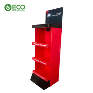 免费样品店<span class=keywords><strong>POS</strong></span>显示器汽车配件LED装饰产品商场纸展示架