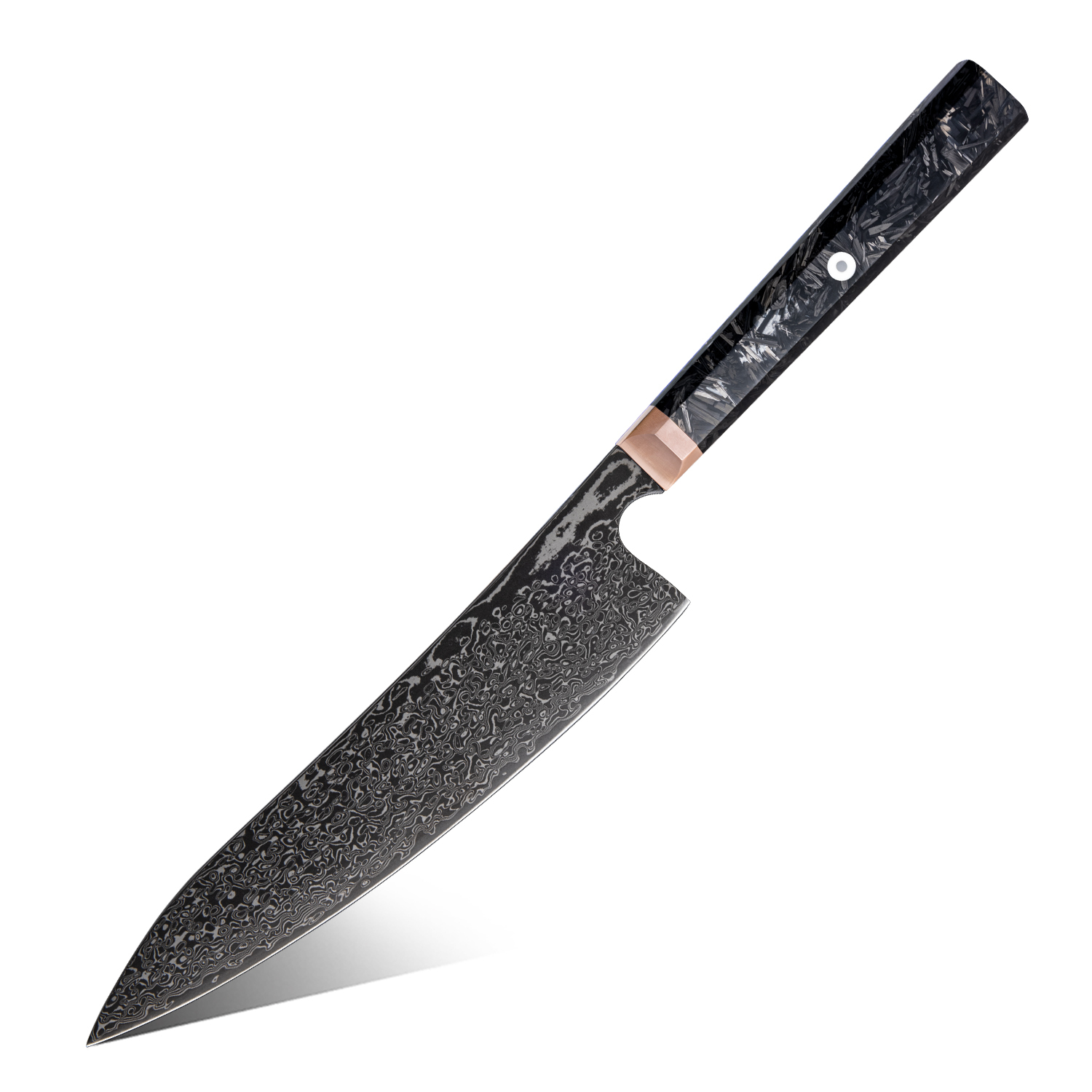 Cuchillo de Chef Negro de 8 Pulgadas
