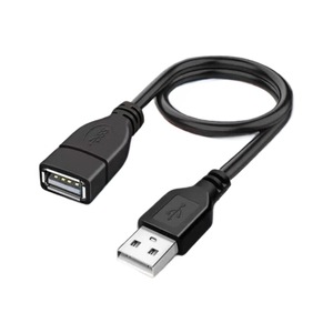 USB 2.0ตัวผู้ไปยังตัวเมีย M-F สายเคเบิลต่อความไวสูงแจ็กเก็ตพีวีซีวัสดุทองแดงสำหรับ U ดิสก์ชาร์จคีย์บอร์ดเมาส์5A ปัจจุบัน - Product Image 1