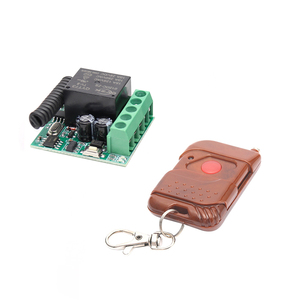 315/433mzh RF 300 metre uzun çalışma aralığı uzaktan kumanda verici ve alıcı DC 12v 1 kanal röle alıcı anahtarı - Product Image 1