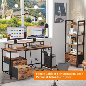Credenza Table Executive Office Partition Desk Computadora Estación DE TRABAJO Mesas de computadora - Product Image 6