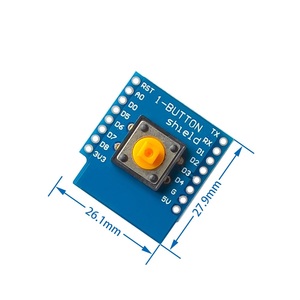 One <strong>Button</strong> Shield For WeMos D1 Mini <strong>Button</strong> For Wemos Diy Electronic PCB Board D1 Mini <strong>Button</strong> Module With Pin - Product Image 3