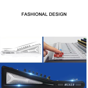 Yüksek standart ses BLC8 8 kanal dijital 99 DSP 48V Phantom güç USB çift bant-7 EQ profesyonel ses ses mikseri - Product Image 5