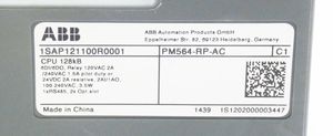 PM564-RP-AC 1SAP121100R0001 E:C1 CPU 128kB <strong>Prog</strong>.Logic <strong>Controller</strong> -unused-- 1SAP121100R0001 - Product Image 2