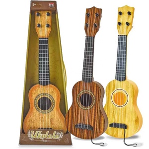 Samtoy mini instrumento musical de quatro cordas, brinquedo de simulação clássica, ukulele, violão, brinquedos musicais para crianças