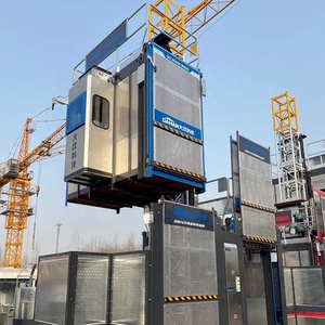 双笼式建筑施工电梯SC200/200双电机蜗杆减速机式提升机性能参数列表 - Product Image 5
