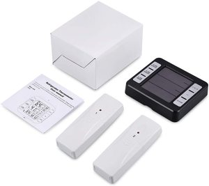 Цифровой уличный Термогигрометр для холодильной камеры с 2 пластиковыми дистанционными датчиками термометр гигрометр - Product Image 6