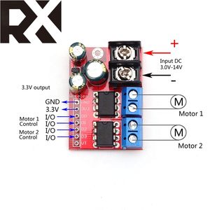 TZ 5A Dual Channel DC <strong>Motor</strong> Drive Forward Reverse <strong>PWM</strong> Remote <strong>Control</strong> Voltage <strong>Speed</strong> Relay Module ZK-5AD - Product Image 2