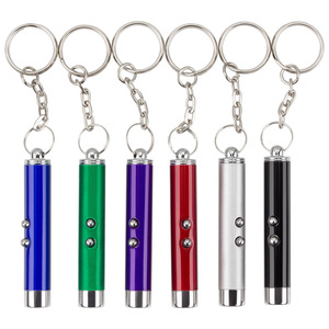 China Factory LED Licht knopf Katze Laser Zeiger Spielzeug Haustier Spielzeug - Product Image 2