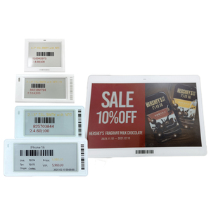 1.8 inç Ble E mürekkep Epaper dijital fiyat etiketi Bluetooth Wifi e-mürekkep elektronik raf etiket Pc App düzenleme kontrolü ile alışveriş için Esl - Product Image 1