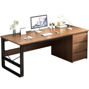 Escritorio de ordenador de escritorio minimalista moderno, dormitorio, escritorio de estudiante, escritorio de oficina simple y diseño de combinación de silla - Product Image 5