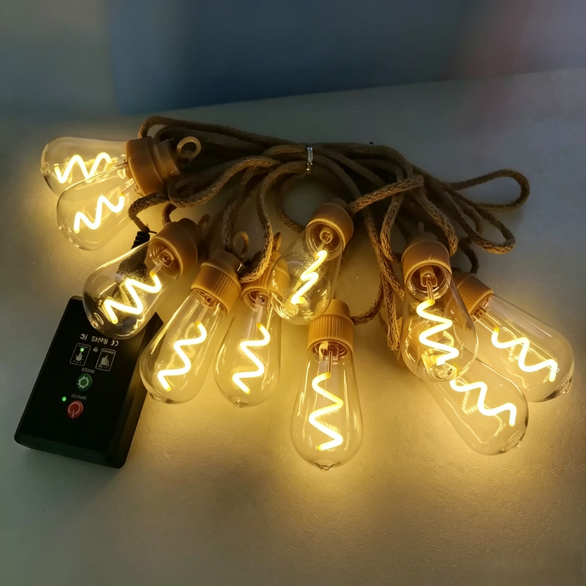Cordon lumineux de type S