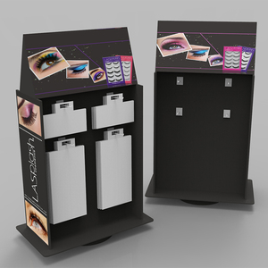 Cửa hàng bán lẻ sản phẩm làm đẹp trang điểm giá điểm bán các tông sóng quảng cáo Son môi hiển thị mỹ phẩm đứng - Product Image 6