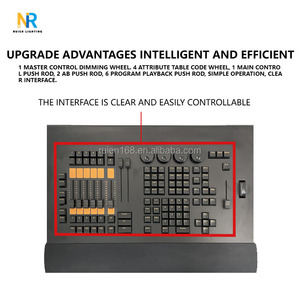 Ma çok yönlü kontrol konsolu komut kanat sahne ışık dimeri Dmx512 bilgisayar ışık kontrolörü - Product Image 5