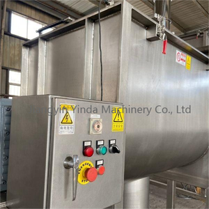 Otomatik konveyör sistemi ile yatay karıştırma ekipmanları paslanmaz çelik karıştırma makinesi şerit mikser - Product Image 6