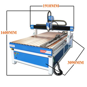 Proceso de madera MDF 3 ejes 4 ejes escritorio Cnc Router mach3 USB Control DSP 1212 1218 1224 1325 9012 1290 6090 9060 - Product Image 6