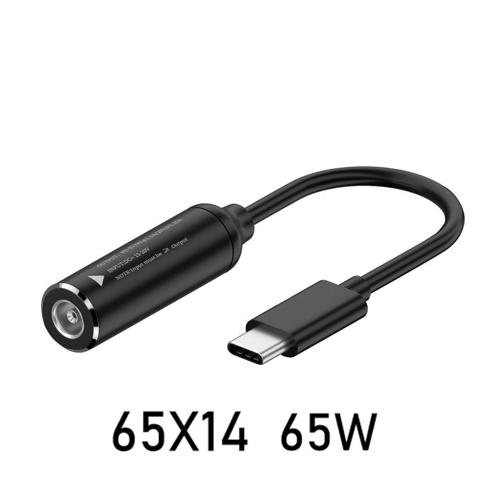 6.5*1.4 mm female to Type C black